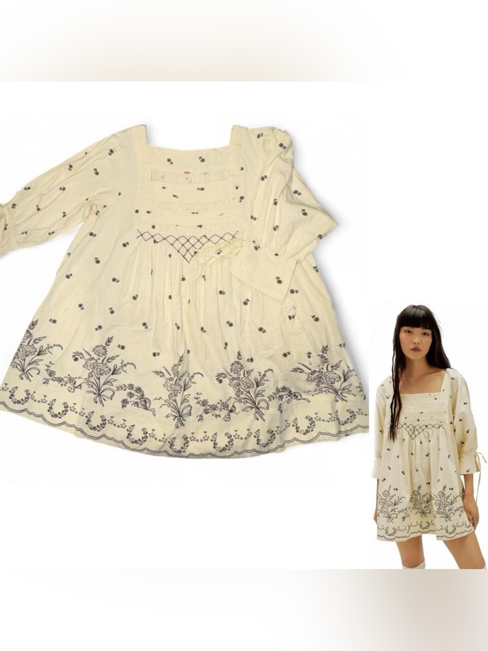 Free People Sonora Printed Mini Dress!